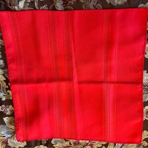 Christmas Red‎ Dinner Napkins 6 PC Set